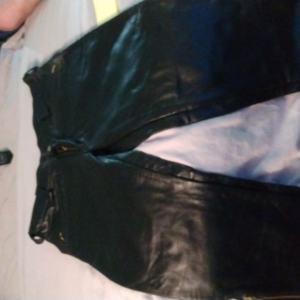 Leather vest size 38